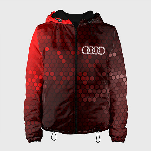 Женская куртка AUDI Соты / 3D-Черный – фото 1