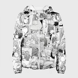 Женская куртка О моём происхождении в слизь pattern
