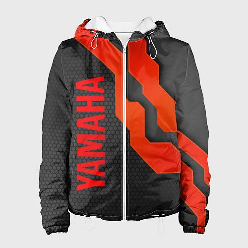 Женская куртка YAMAHA ЯМАХА - БРОНЯ / 3D-Белый – фото 1