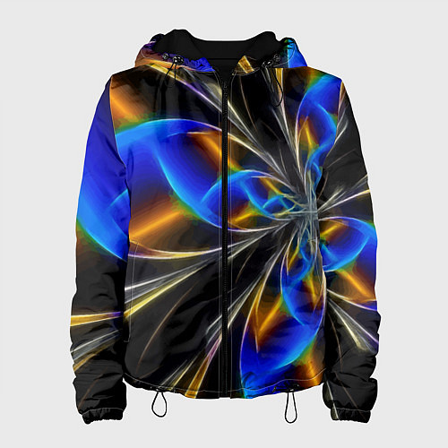 Женская куртка Neon vanguard pattern Fashion 2023 / 3D-Черный – фото 1