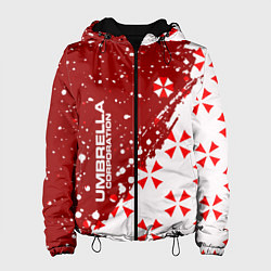 Женская куртка Resident Evil Umbrella Corporation паттерн