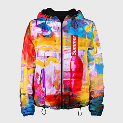 Женская куртка Импрессионизм Лето Абстракция Impressionism Summer