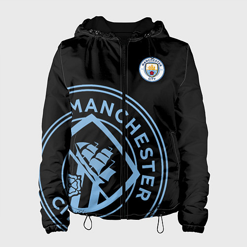 Женская куртка MANCHESTER CITY МАНЧЕСТЕР СИТИ / 3D-Черный – фото 1