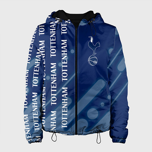 Женская куртка ТОТТЕНХЭМ Абстракция / 3D-Черный – фото 1