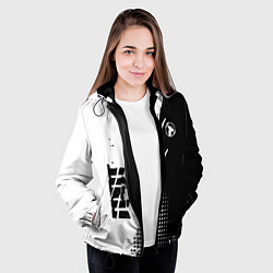 Куртка с капюшоном женская ГРОТ GROT, цвет: 3D-черный — фото 2