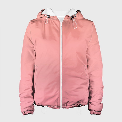 Женская куртка Gradient Roseanna Orange to pink / 3D-Белый – фото 1