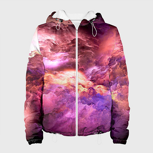 Женская куртка НЕБЕСНЫЙ УРАГАН / 3D-Белый – фото 1