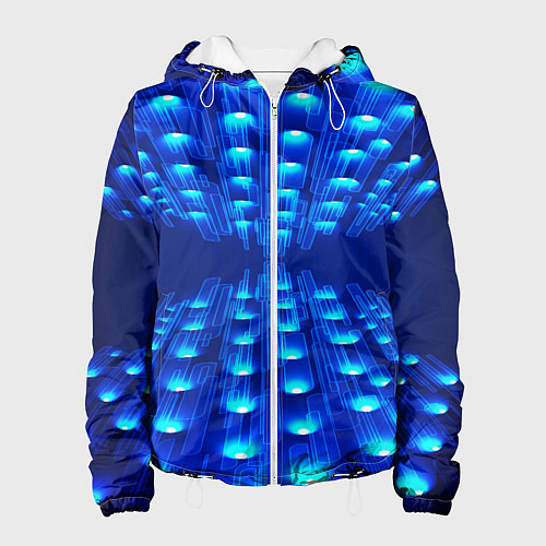 Женская куртка GLOWING SPOTLIGHTS / 3D-Белый – фото 1