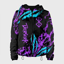 Женская куртка Berserk bleck mask neon