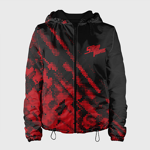 Женская куртка Starship Troopers Mini logo / 3D-Черный – фото 1