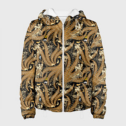 Женская куртка Узоры куриные лапки