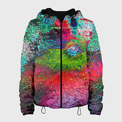 Женская куртка Pointillism Art Fashion trend