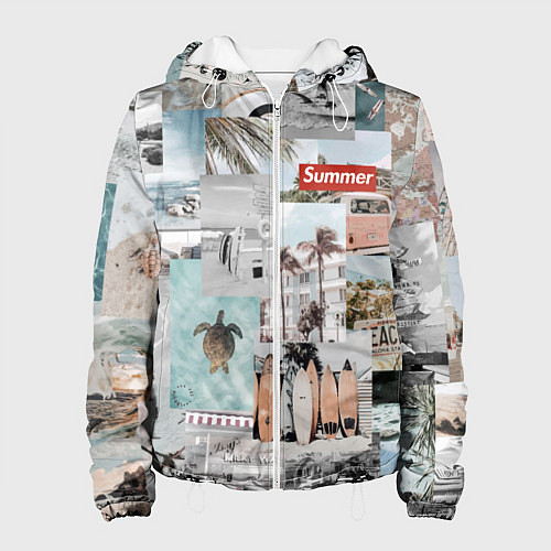 Женская куртка Aloha surfing / 3D-Белый – фото 1