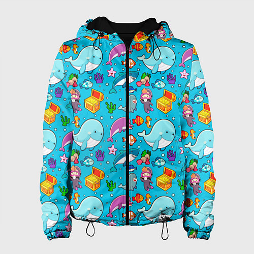 Женская куртка SEA DIVING / 3D-Черный – фото 1