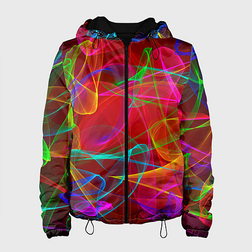 Женская куртка Colored smoke / 3D-Черный – фото 1