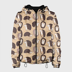 Женская куртка Charming hedgehogs