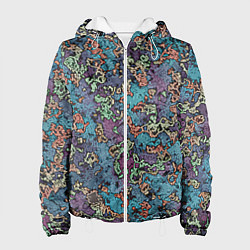 Женская куртка Галлюциногенные узоры