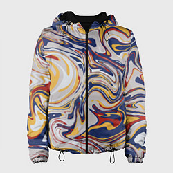 Женская куртка Лунные разводы красок