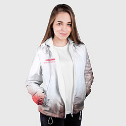 Куртка с капюшоном женская Seventeen Seconds - The Cure, цвет: 3D-белый — фото 2