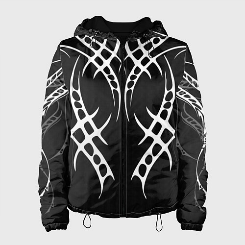 Женская куртка Татуированный мастер / 3D-Черный – фото 1