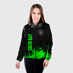 Куртка с капюшоном женская Green day - hits, цвет: 3D-черный — фото 2