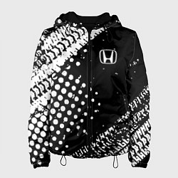 Женская куртка Honda - белые следы шин