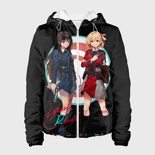 Женская куртка Тисато Нисикиги - Lycoris Recoil / 3D-Белый – фото 1