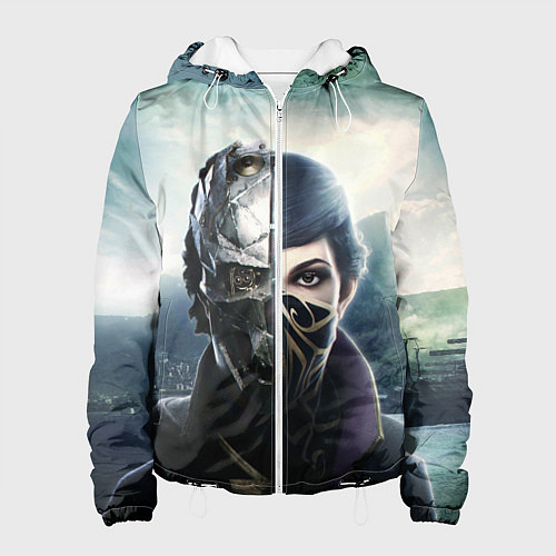 Женская куртка Dishonored - Эмили Колдуин / 3D-Белый – фото 1
