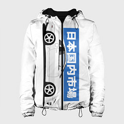 Женская куртка Nissan 300ZX Front View JDM Retro Style