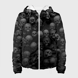 Женская куртка Композиция из черепов - Dark