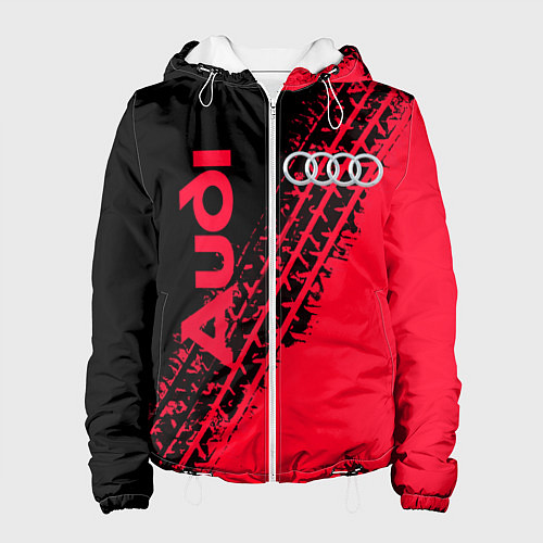 Женская куртка Audi / 3D-Белый – фото 1