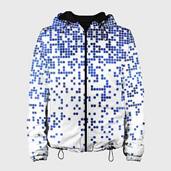 Женская куртка Пиксельный минималистический паттерн