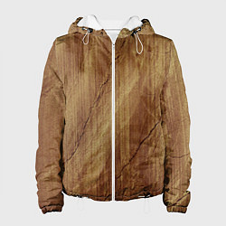 Женская куртка Деревянная текстура