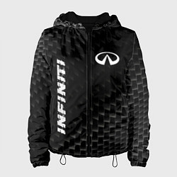 Женская куртка Infiniti карбоновый фон