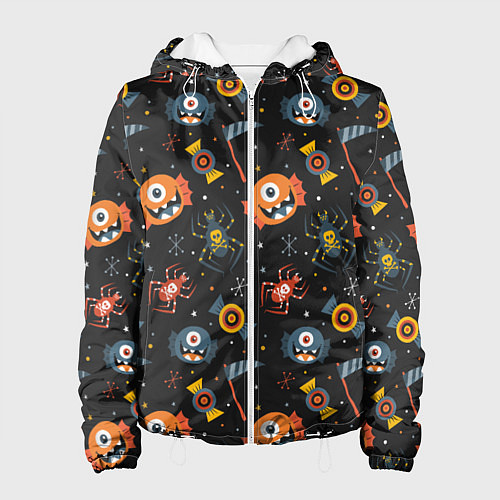 Женская куртка HALLOWEEN ХЭЛЛУИН / 3D-Белый – фото 1