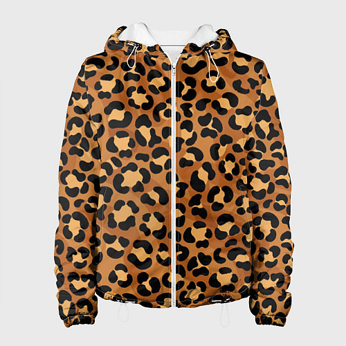Женская куртка Леопардовый цвет / 3D-Белый – фото 1