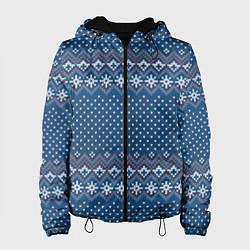 Женская куртка Вязанный стиль - классика