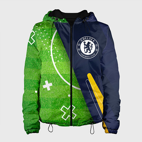 Женская куртка Chelsea football field / 3D-Черный – фото 1