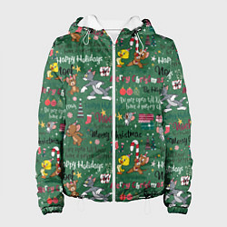 Женская куртка Паттерн Тома и Джерри