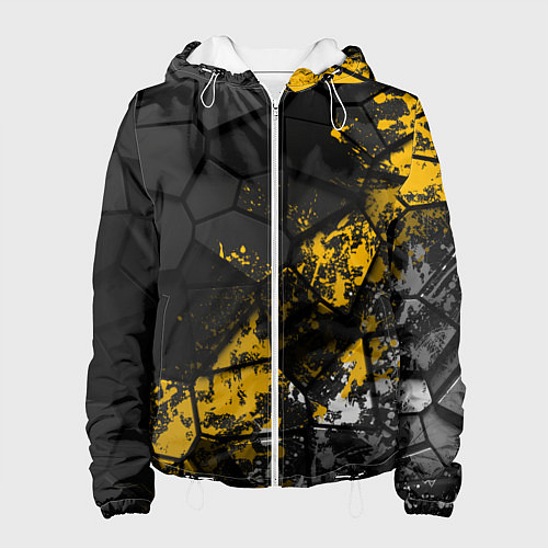 Женская куртка Имперская геометрия / 3D-Белый – фото 1