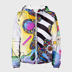 Женская куртка Василий Кандинский Абстрактная композиция