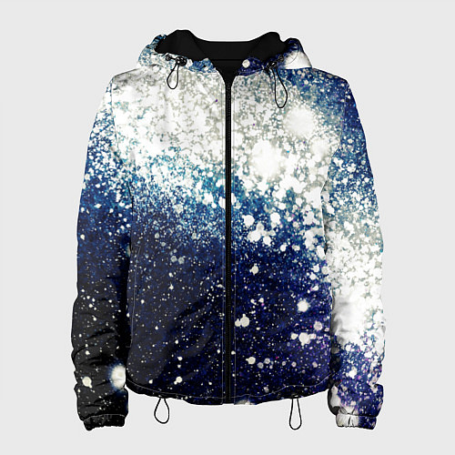 Женская куртка Необъятные просторы вселенной / 3D-Черный – фото 1