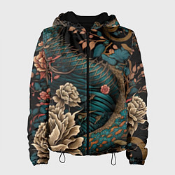 Женская куртка Японский змей Irezumi