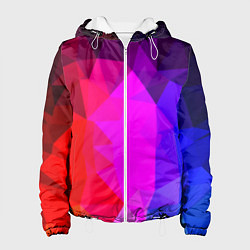 Женская куртка Битва градиентов неон