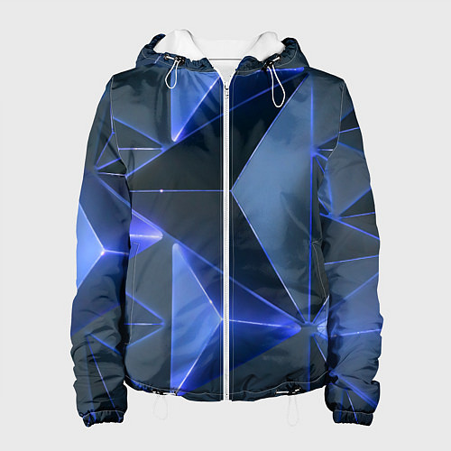 Женская куртка Triangle neon / 3D-Белый – фото 1