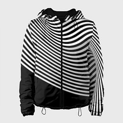 Женская куртка Trendy raster pattern