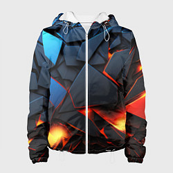 Женская куртка Геометрия объемные плиты