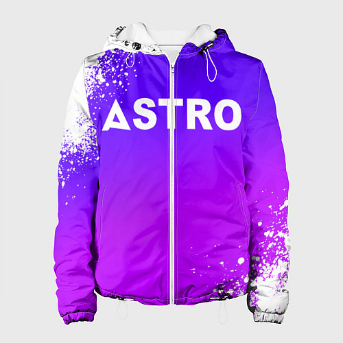 Женская куртка Астро логотип / 3D-Белый – фото 1