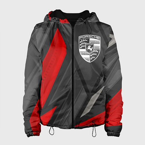 Женская куртка Porsche sports racing / 3D-Черный – фото 1