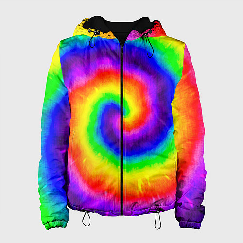 Женская куртка Тай-дай / 3D-Черный – фото 1